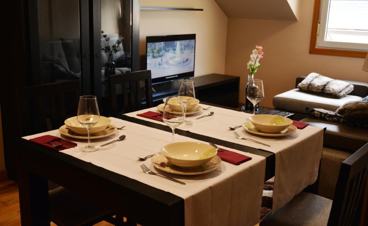 Apartamentos Gallaecia Val do Dubra Dış mekan fotoğraf
